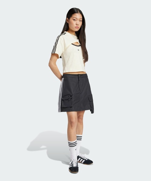 adidas tシャツ カットアウト カリ半袖Tシャツ / アディダス