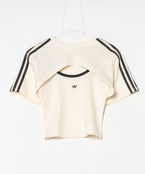 Tシャツ・カットソー ADIDAS CUT OUT RIB TEE 5FT2248 adidas tシャツ カットアウト カリ半袖Tシャツ / アディダス