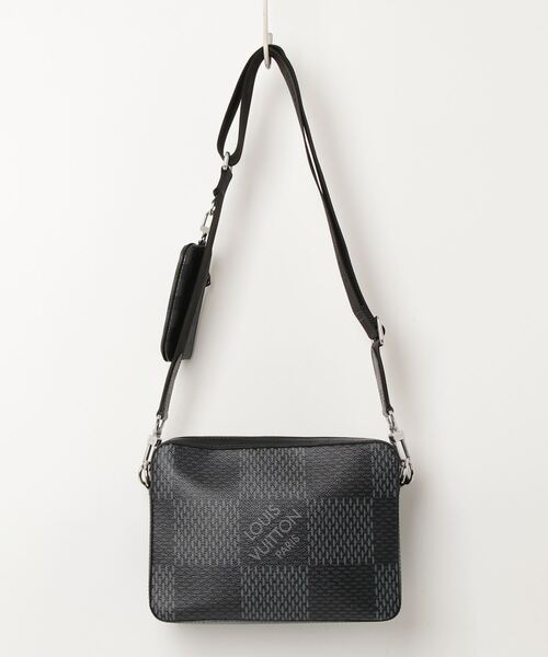 LOUIS VUITTON 「LOUIS VUITTON」 ダミエ・グラフィット 3D