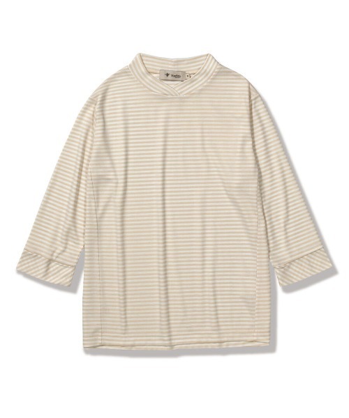 Foxfire◆長袖カットソー/L/ポリエステル/GRY/ボーダー/8215055 Foxfire(フォックスファイヤー) / 長袖カットソー/L