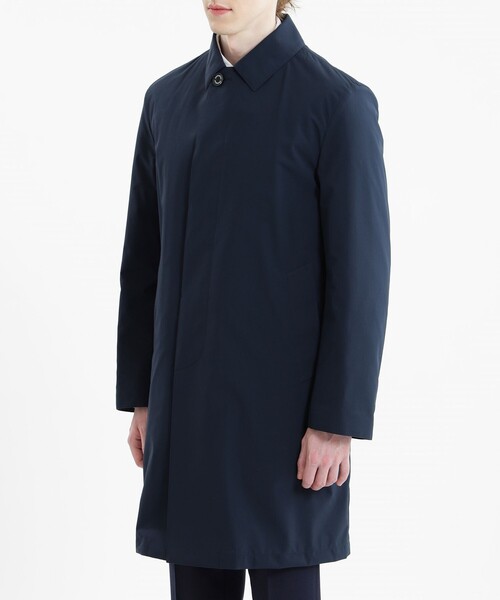 MACKINTOSHPHILOSOPHYファー付きネイビー モッズコート38 MACKINTOSH PHILOSOPHY（マッキントッシュフィロソフィー） モッズ