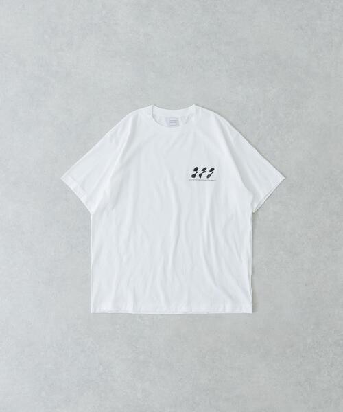 【限定コラボ】 GGR × GGG ホワイト シャツ URBAN RESEARCH（アーバンリサーチ） tシャツ GGG Art Graphic Print T