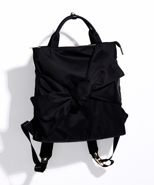 デイバック リュック 2WAYリボンリュック レディース : ZOZOTOWN