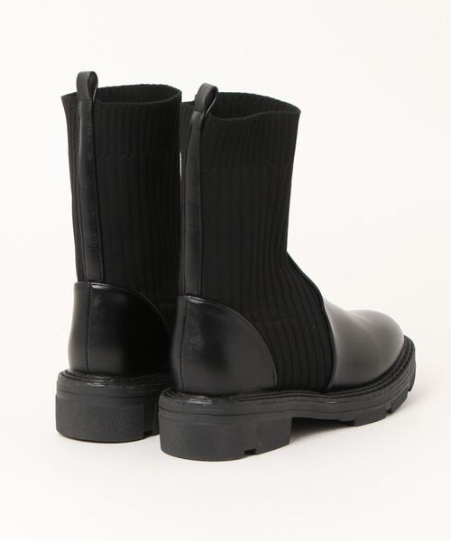 「minia」 「alala」ショートブーツ M グレイッシュベージュ レディース_画像2