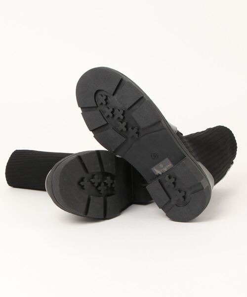 「minia」 「alala」ショートブーツ M グレイッシュベージュ レディース_画像3