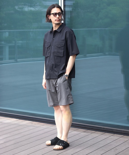B：MING by BEAMS シャツ 「セットアップ対応」ランド アンド