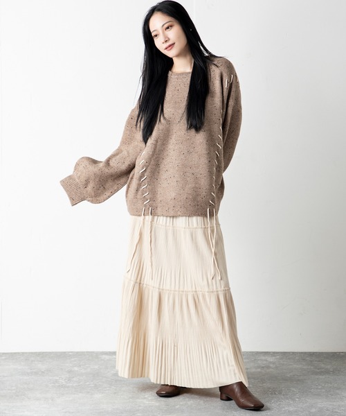 「MILLION CARATS」 フレアスカート FREE ブラック レディース_画像7