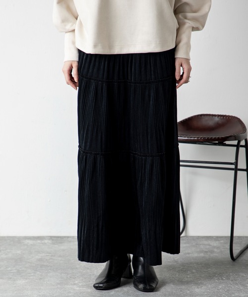 「MILLION CARATS」 フレアスカート FREE ブラック レディース_画像10