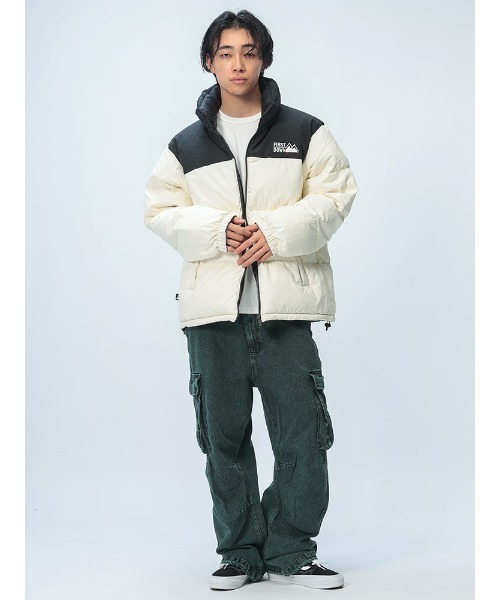 FIRST DOWN（ファーストダウン） ダウンジャケット M オフホワイト