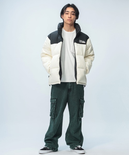 FIRST DOWN（ファーストダウン） ダウンジャケット M オフホワイト