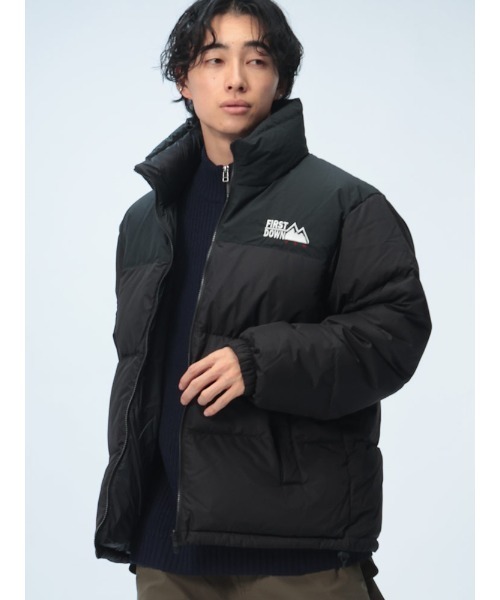 FIRST DOWN（ファーストダウン） ダウンジャケット M オフホワイト