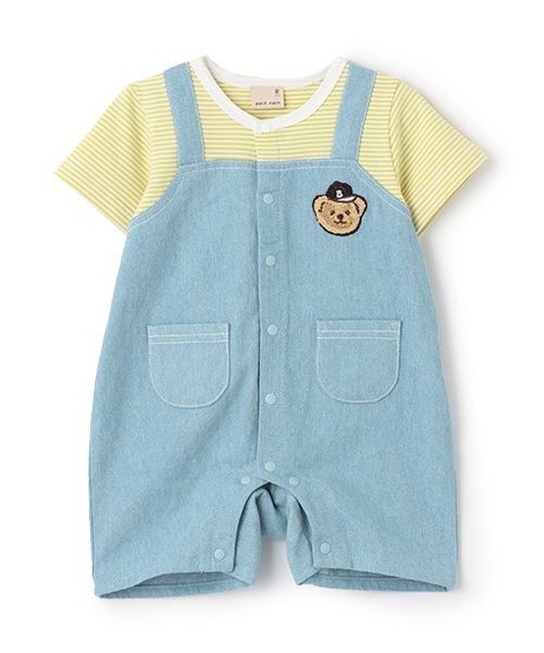 HYSTERIC MINI ベビー服 ロンパース MY FIRST しっぽ付ダルマ型
