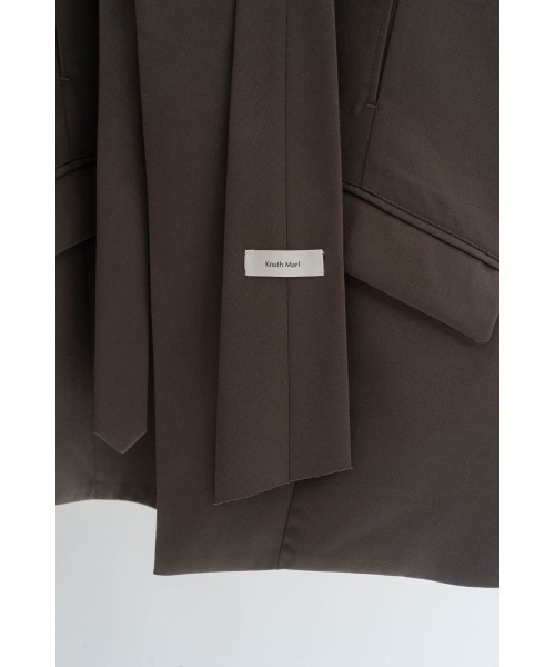 Knuth Marf（クヌースマーフ） ベスト ジレ 2way collarless gilet