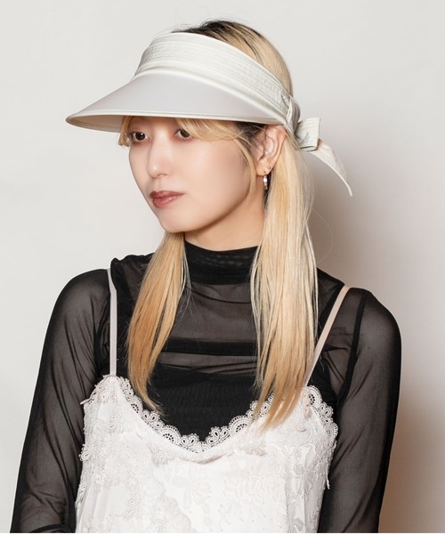 CA4LA（カシラ） サンバイザー uvカット 紫外線カット レディース