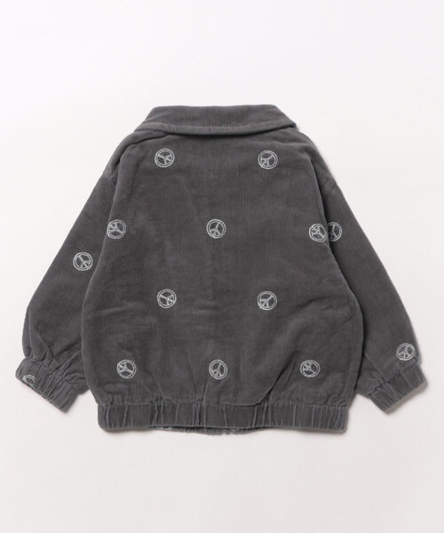 ベビー 「Rylee＋Cru」CORD BOMBER || PEACE EMBROIDERYの画像