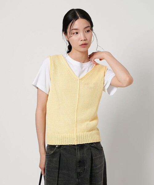 BEAUTY＆YOUTH UNITED ARROWS ニット セーター コットン Vネック