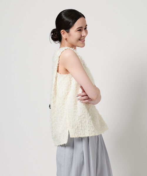 最終お値下げ【美品】UNITED ARROWS フリルノースリーブTシャツ 楽天市場】フリル（ブランドユナイテッドアローズ）（Tシャツ