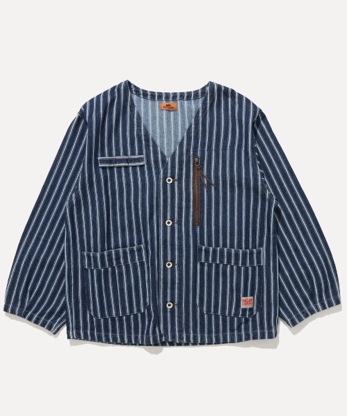 新品　クリフメイヤー　ノーカラーデニムジャケット 楽天市場】KRIFF MAYER（クリフメイヤー） ノーカラー
