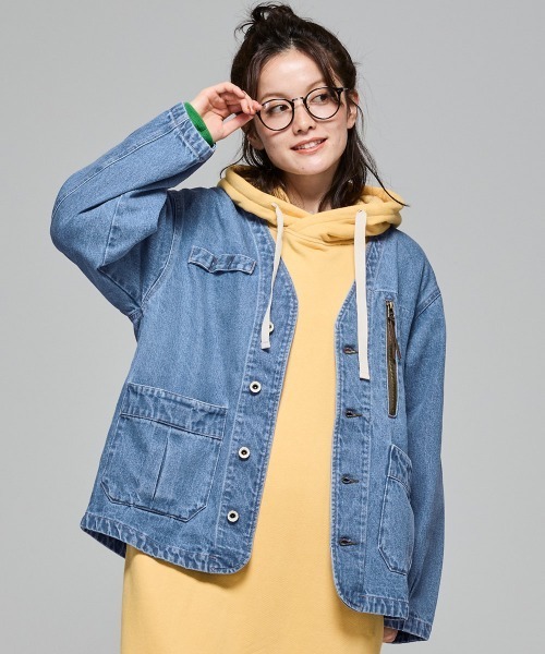 KRIFF MAYER Lady's Collection デニムジャケット gジャン 「綿