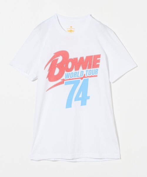 tシャツ 「BLUESCENTRIC」D BOWIE WTUOR74 Tシャツ レディース