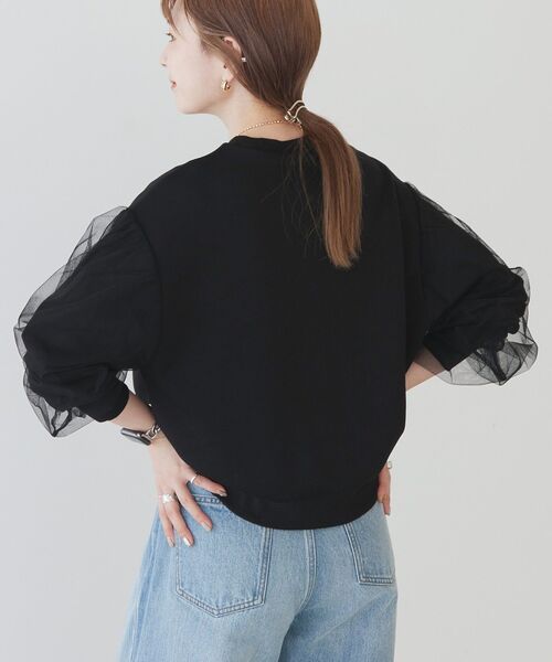 「AMERICAN HOLIC」 長袖カットソー M オフホワイト レディース