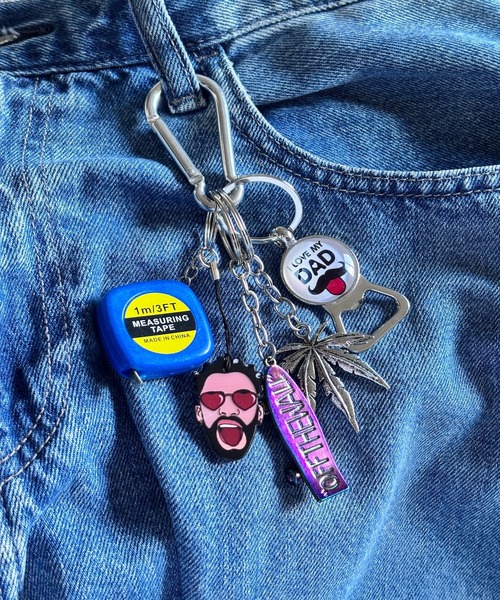 1004ST キーケース カラビナ キーホルダー キーリング : ZOZOTOWN