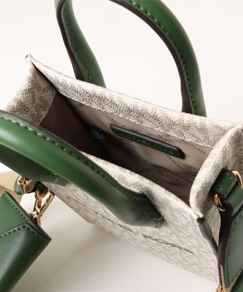 【美品】Michael Kors 緑色 2wayハンドバッグ 中古・古着通販】MICHAEL KORS (マイケルコース) 2WAYバッグ