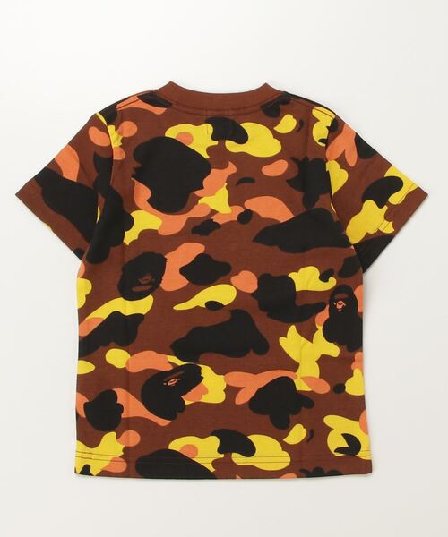 A BATHING APE tシャツ 1ST CAMO COLLEGE TEE キッズ 子供服