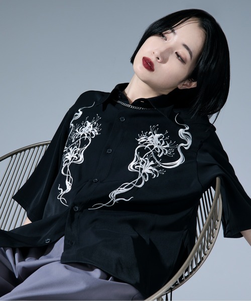 彼シャツ 門倉太久斗/22世紀ジェダイ slash shirt blue / TXA-TENGA by