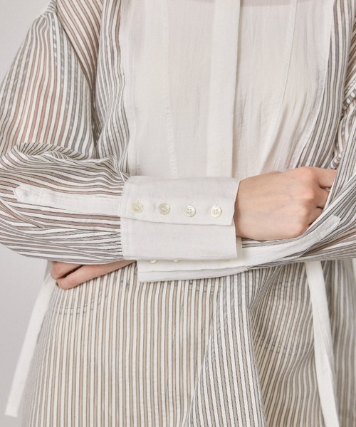 PUBLIC TOKYO（パブリックトウキョウ） 長袖シャツ FREE ホワイト