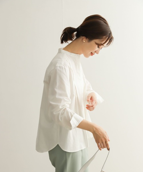 「URBAN RESEARCH DOORS」 長(zhǎng)袖ブラウス MEDIUM イエロー レディース