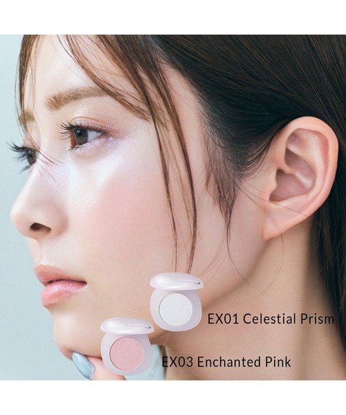 SNIDEL ユーフォリックグロウブラッシュ　チーク 3個セット SNIDEL ユーフォリック グロウ ブラッシュ / SNIDEL BEAUTYの発色の