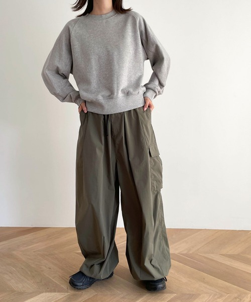 「CANAL JEAN」 「El mar」スウェットカットソー ONE SIZE ネイビー レディース_画像8