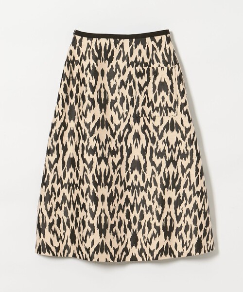 ✦専用お値下げ！イチオク　お洒落なレオパード柄 フレアスリーブドレス✨ leopard frill skirt | épine