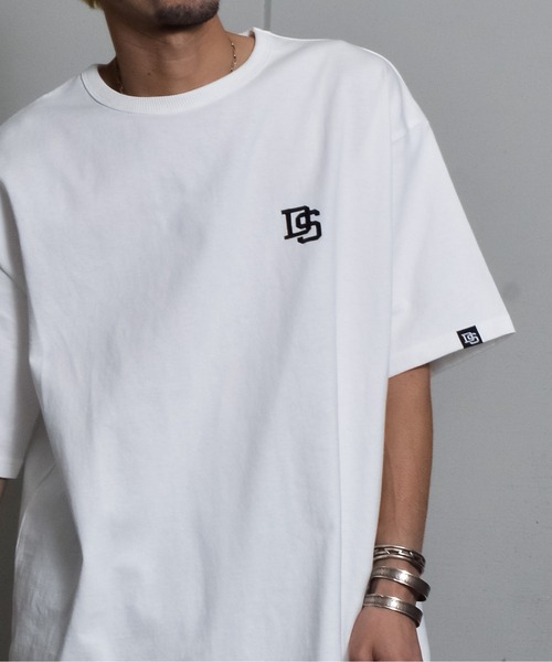 DOUBLE STEAL（ダブルスティール） tシャツ ヘビーオンスワンポイント