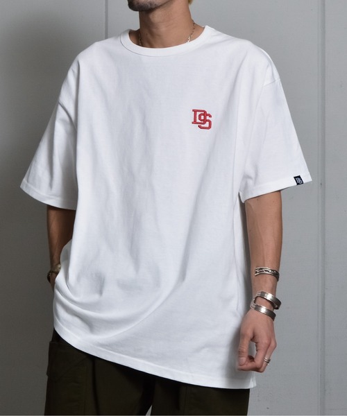 DOUBLE STEAL（ダブルスティール） tシャツ ヘビーオンスワンポイント