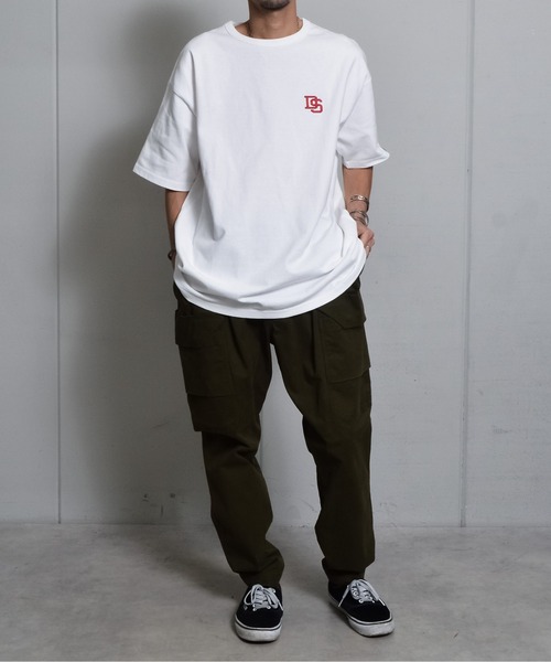DOUBLE STEAL（ダブルスティール） tシャツ ヘビーオンスワンポイント