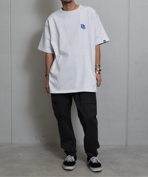 DOUBLE STEAL（ダブルスティール） tシャツ ヘビーオンスワンポイント