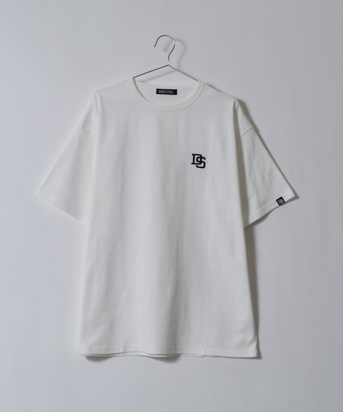 DOUBLE STEAL（ダブルスティール） tシャツ ヘビーオンスワンポイント 