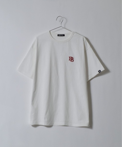 DOUBLE STEAL（ダブルスティール） tシャツ ヘビーオンスワンポイント