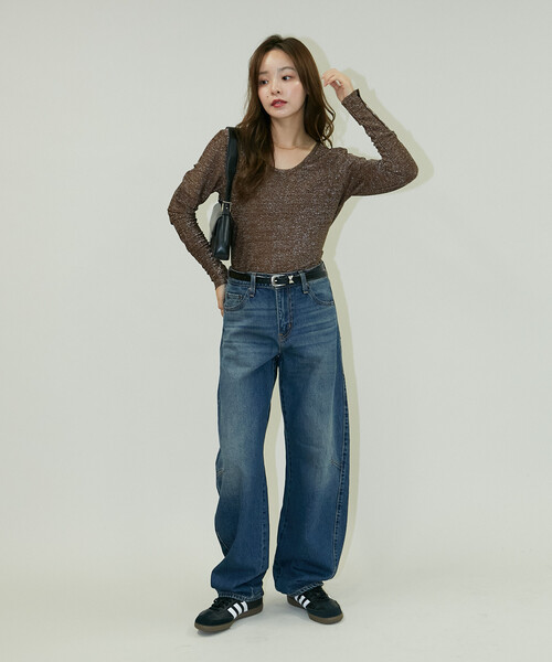 Levi's（リーバイス） ジーンズ デニム デニムパンツ BAGGY DAD BARREL