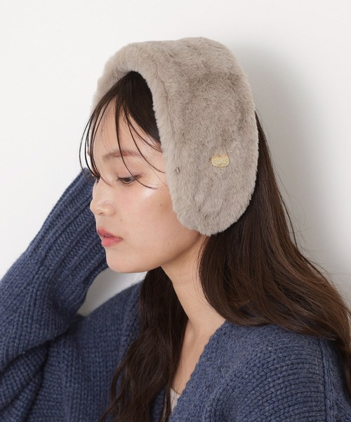 miffy ミッフィー 耳あて イヤーマフ マフラー ティペット セット OPAQUE.CLIP（オペークドットクリップ）の「◇【コラボ】OPAQUE