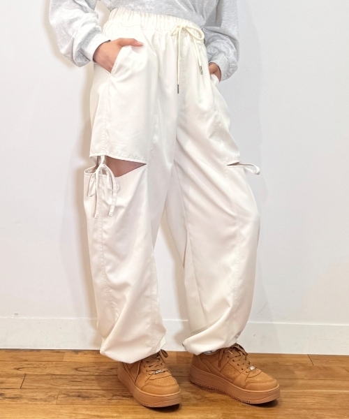 LOVETOXIC パンツ 「LTXC」「吸水速乾」スリットリボンパンツ キッズ