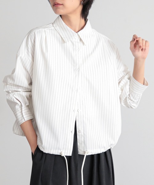 for/c（フォーシー） ブラウス シャツ 「新色追加」ストレッチドロスト