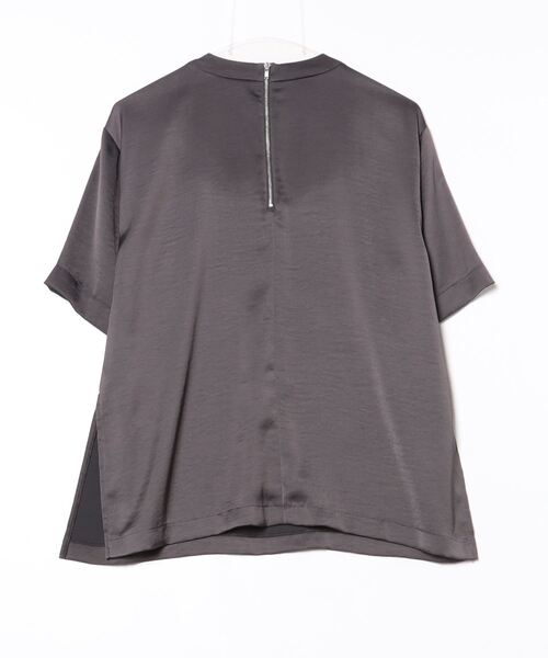 [Mila Owen] короткий рукав блуза 0 серый женский 