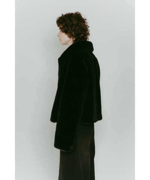 Knuth Marf（クヌースマーフ） コート アウター point collar fur coat