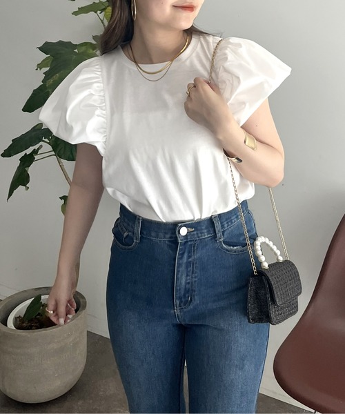 [prose verse] трикотаж с коротким рукавом MEDIUM черный женский 