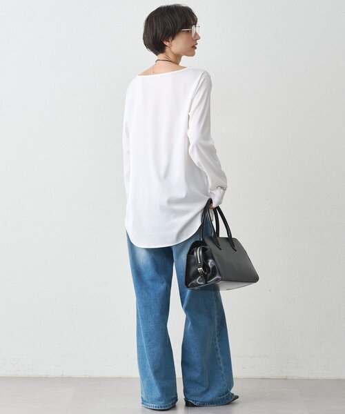 Loungedress（ラウンジドレス） ブラウス シャツ サテンロンTブラウス