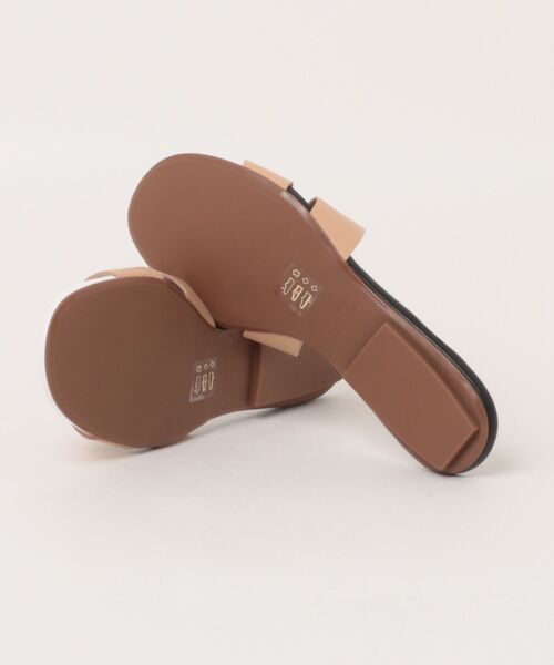 「CARRANO」 フラットサンダル 38 ピンク レディース_画像3