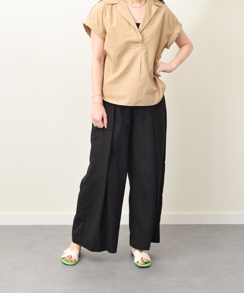 「CARRANO」 フラットサンダル 38 ピンク レディース_画像7